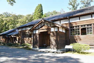 明治村に移設された四高無声堂(武術道場)